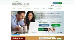 Desktop Screenshot of greenlineloans.com