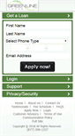 Mobile Screenshot of greenlineloans.com